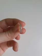 ANENJERY 925 de plata esterlina Simple circón de una sola fila pendientes para las mujeres brincos oorbellen pendientes de botón pendientes S-E14