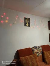 Led-String-Lights Garland Holiday-Lighting Party-Decoration Copper-Wire Fairy Christmas-Tree