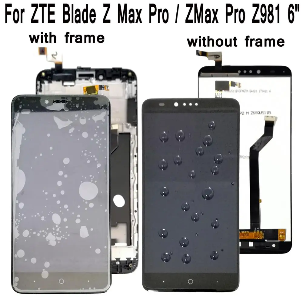 Shyueda для zte Blade Z Max Pro/zmax Pro Z981 " ips тест AAA+ ЖК-дисплей сенсорный экран дигитайзер с бесплатными инструментами