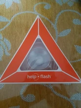 Help Flash Smart, dispositivo de señalización de emergencia, luz blanca intermitente autónoma 2,5 horas, bluetooth, IP54, IK04