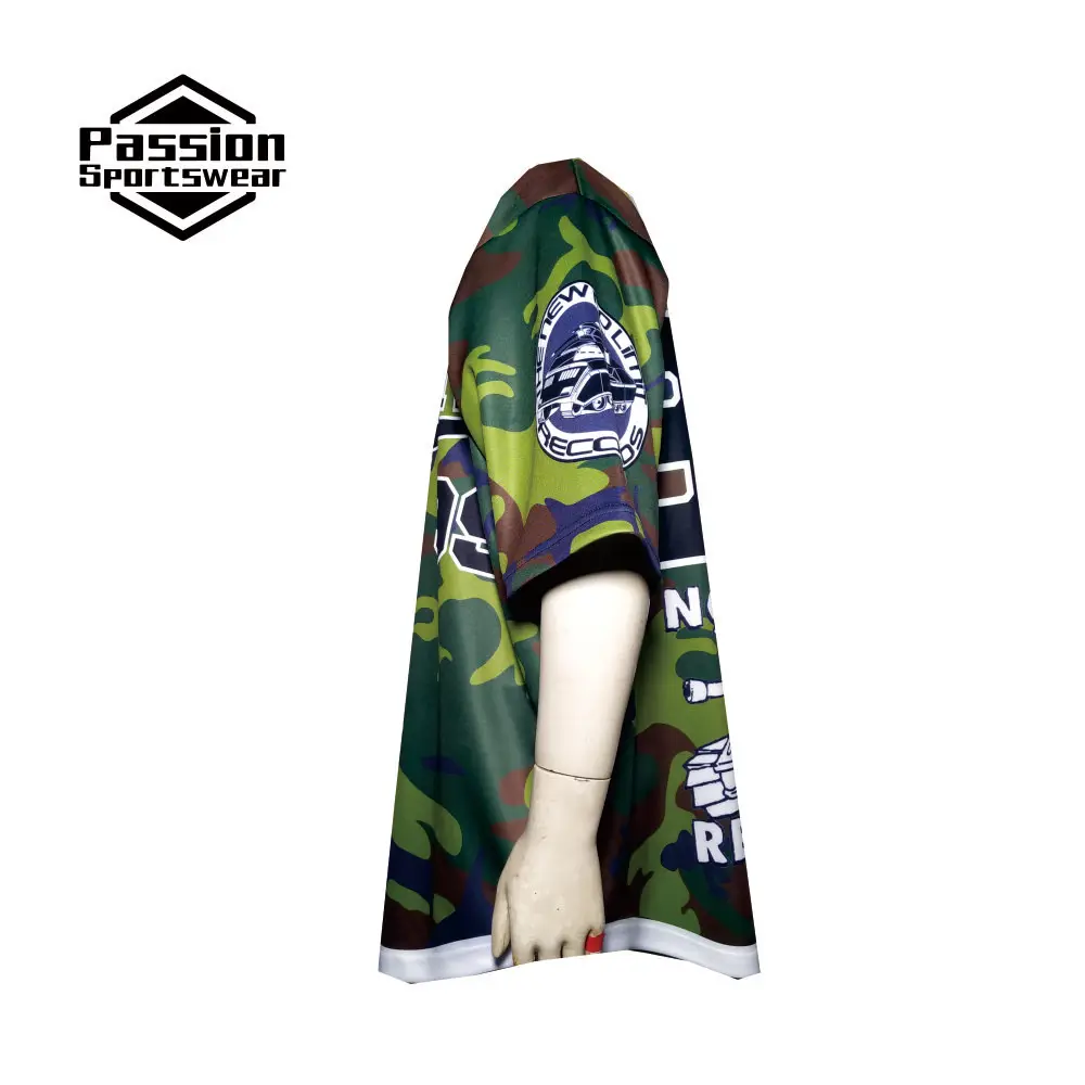 Customizable Baseball Jersey Team Shirt Print Team Personal Name Number Camo Baseball T-shirt Men/Women/Kids