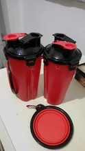 Dispensador de botellas de agua 2 en 1 para mascotas, recipiente de silicona plegable de viaje para perros y gatos, taza alimentadora de agua y comida