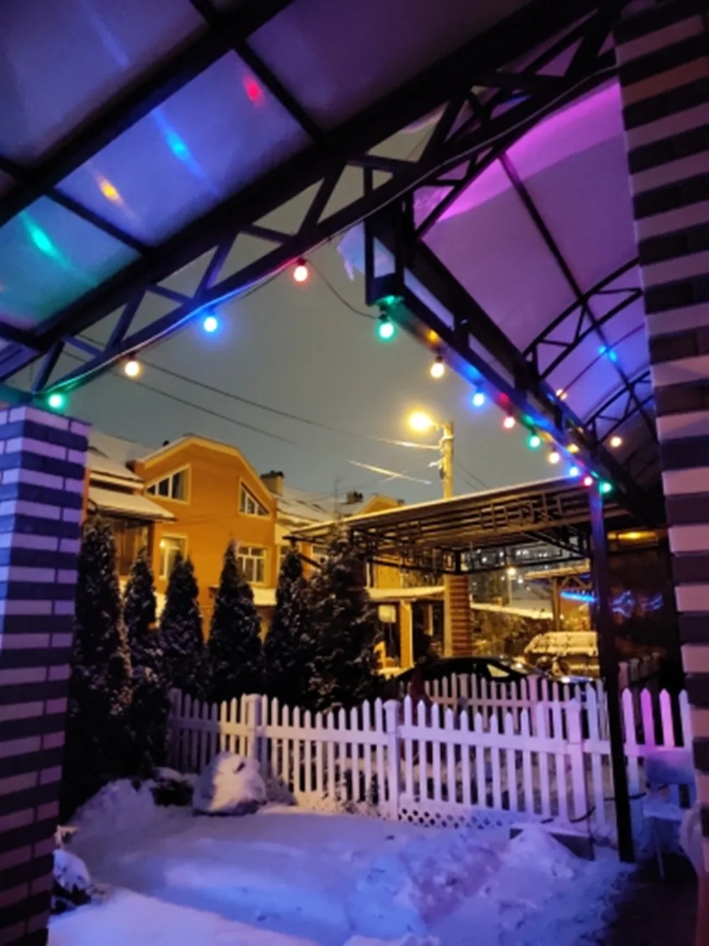 IP65 LED Globe G50 Multicolor Bulb String Connectable Outdoor Colorful String Lights For Decorative Wedding Christmas Garland fairy light tree String Lights