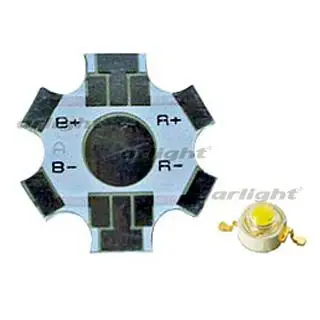 

011067 Hal RGB Star board (emitter RGB 1x, W) Arlight 1-PCs