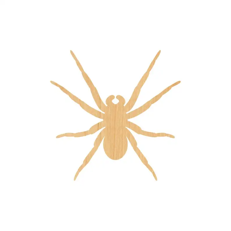 Паук 1 Лазерная резка деревянная форма ремесло поставка-Незавершенный