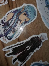 Pegatinas de Anime Darling in the Fanxx Zero Two 02 para ordenador portátil, equipaje, Maleta de motocicleta, monopatín, pegatinas de PVC, 50 Uds.