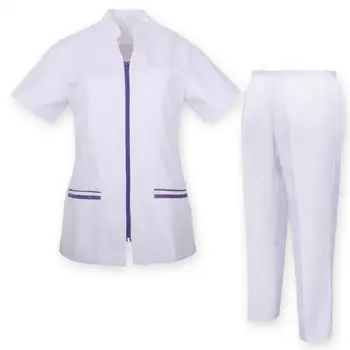 

JACKET And PANT WOMAN UNIFORMS sanitaries MEDICAL UNIFORMS CLINICAS Aesthetic Medical Nursing JACKET And PANT Ref.7028