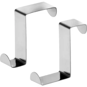 

Tatkraft Seger hooks on stainless steel door