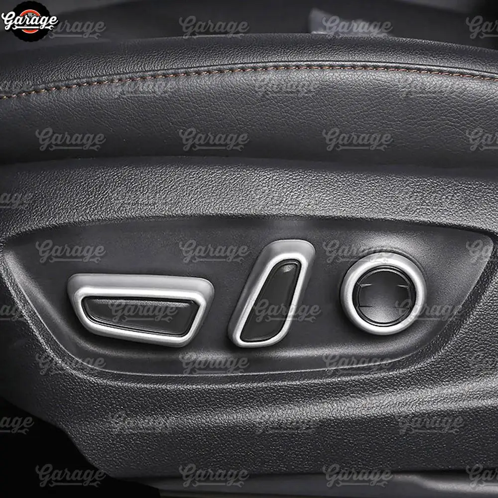 Накладки на кнопки сидений для Toyota RAV4-ABS пластик литье 1 комплект/6 шт. украшение автомобиля stylin