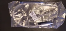 1 Uds purgador de líquido de frenos manguera con una forma de no retorno válvula Auto del coche de la motocicleta de embrague de freno hemorragia manguera Kit de tubería