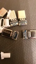 Tail Connectors Jack Electric-Terminals Male-Plug Type-C 5/10pcs Lot USB3.1 4-Pin Mirco