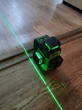 Clubiona-Nivel láser de línea IE16R, profesional, alemán, Core, para suelo y techo, 4D, verde, con batería de iones de litio de 5000mah