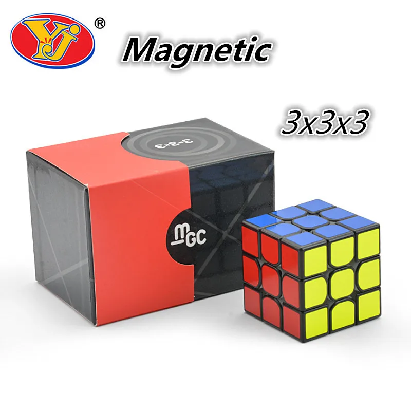 

Yongjun MGC 3x3 cube Magnetic 3x3x3 Speed Cube MGC V2 V1 M 3x3 Puzzle Magic cubo Puzzle Toy Guanlong MGC 3x3 Magnetic cube