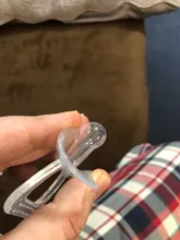 Caja sólida para chupete de bebé, contenedor de chupete, caja de almacenamiento de viaje, Soporte seguro, caja de plástico, 1 Uds.