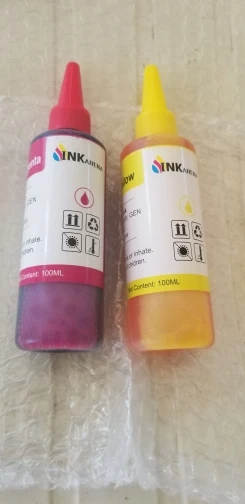 HINICOLE 100ML Universal Refill Ink kit for Epson for Canon for HP for Brother Inkjet Printer CISS Cartridge Printer Ink photo review