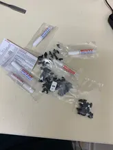 Tapas para uñas de gato, Protector de uñas de silicona para mascotas, sin pegamento y aplicador, 100 unids/lote