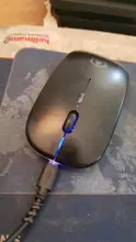 Rechargeable Mice Computer-Mouse Ergonomic Laptop Led-Optical Silent For Pc Backlit RGB