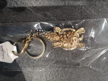 Llavero creativo de diamantes de imitación para mujer, serie con diseño marinero, Tortuga pequeña, llavero de coche, accesorios para bolso, llavero de animal, colgante de metal