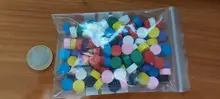 Wood-Cubes-Blocks Board-Game Blank-Dice Square Corner-Color 100pcs/Set 10mm DIY New-Products