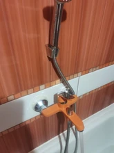 Bathtub Faucet Shower-Set Waterfall Accoona Classic Brass Lacquered A6366 Colorful