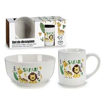 

Children’s Dinner Set Porcelain (26 x 7 x 13,8 cm) 2 Pieces