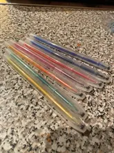 Juego de bolígrafo recargable, conjunto de boli borrable y recambiable, con carcasa lavable, mango de 0,5mm y cartuchos de recambios, tinta de 7 colores, ideal para la escuela y la oficina, 59 unidades