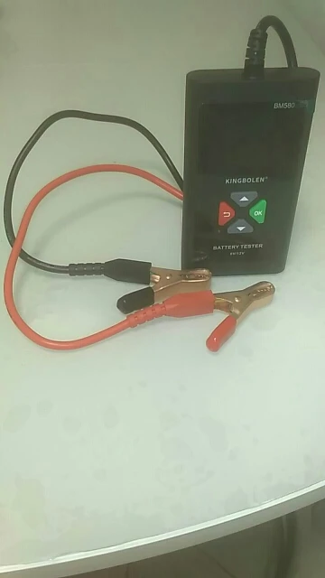 Отзыв о товаре Автомобильный тестер батареи KINGBOLEN BM580 12V 6V CCA Circut тестер Cranking зарядка инструменты BM550 Автомобильный анализатор батареи от пользователя V***n