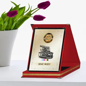 

Personalized Best Matbaacısı Red Plaque Award Of The Year