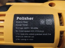 Máquina pulidora de coche eléctrica de 220V máquina pulidora automática de velocidad ajustable lijadora de herramientas de encerado accesorios de coche