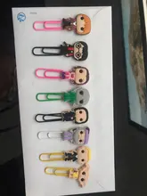 Marcapáginas de película para libros, Clips de papel para maestro de la escuela, punto de libro suministros de oficina, amigos, regalo de Navidad, 8 Uds.