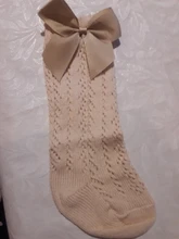 Calcetines de malla de algodón transpirables para bebés, medias de tubo medio para recién nacidos, calcetines de estilo español hasta la rodilla, 3/4