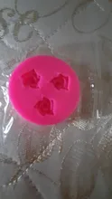 Fondant Silicone Mold Wedding-Cake-Decorating-Tools Chocolate Rose-Flowers 3d-Baking