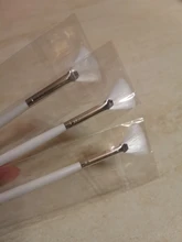 Mask-Brushes Long-Handle Professional Skin-Care-Mask Fan-Shape 3pcs for Salon Home