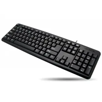 

PS2 105 keys Standard keyboard, black color