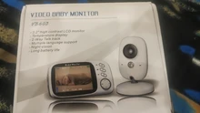 Video monitor para bebé 2.4G, cámara de seguridad para niñera inalámbrica con LCD de 3.2 pulgadas, audio bidireccional, sonido, visión nocturna, vigilancia, VB603