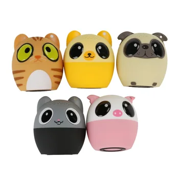 

Mini Animal Bluetooth Speaker Portable Cartoon Outdoor Music Player Stero Loundspeakers Support Self Timer Handsfree