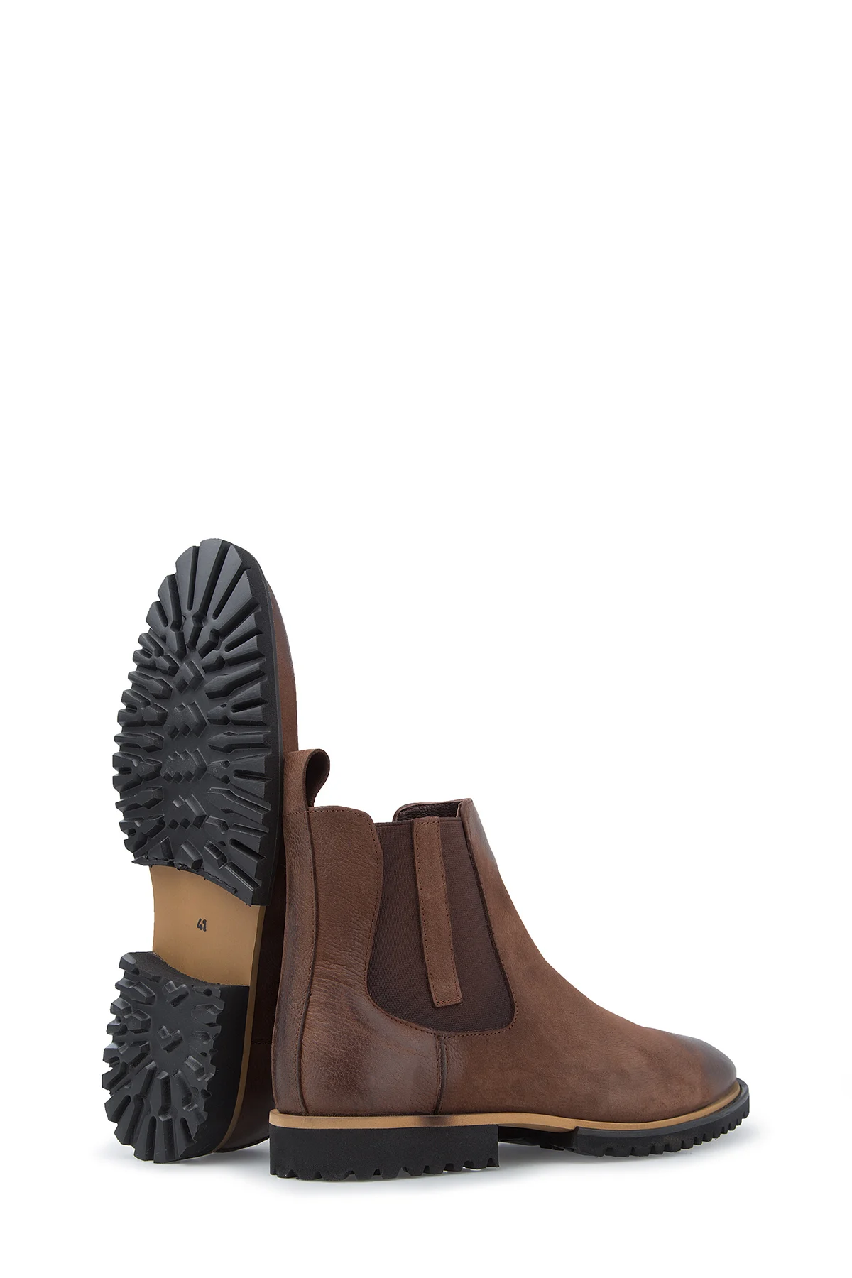F. Marcetti Nubuck Leather Boots MALE BOOTS 4951900100
