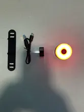 Rear-Light Warning-Lamp Scooter Mtb Helmet Bicycle Safety Rechargeable Waterproof USB