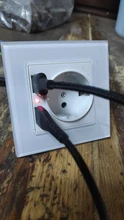 Eu-Power-Socket-Socket Outlet Glass-Panel Usb-Charging-Port Crystal Wall SRAN with 16A