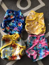 Asenappy nuevo bebé tamaño pañal reutilizable ropa cubrir envolver para usar con plano o equipado pañal