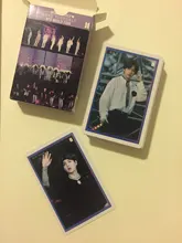 Álbum de sesión fotográfica para niños KPOP, 54 piezas, habla tú mismo, papel hecho a sí mismo, cartel con tarjetas fotográficas Luv