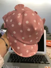 Sombrero con orejas para niño y niña, accesorios de fotografía recién nacido, Béisbol #40