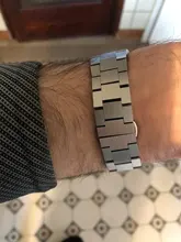 CADISEN 42MM relojes hombres mecánico automático NH35A reloj azul hombres 100M impermeable de la marca de lujo de negocios casuales reloj de pulsera