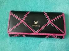 Cartera geométrica para mujer, cartera larga a juego de Color de corona, cartera para teléfono móvil, versión coreana, 2020