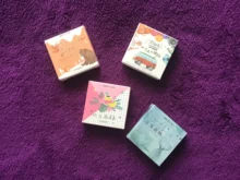 Mohamm-caja de papel japonés para diario de otoño, papelería de ardilla, pequeñas pegatinas de diario de recortes, escamas