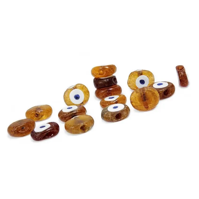 Evil Eye Amber 15 pieces | Дом и сад