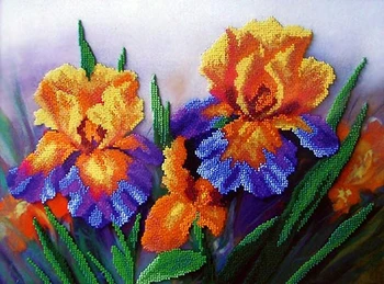 

B-612 set for embroidery with beads 'чарівна митмит, 35*25 cm