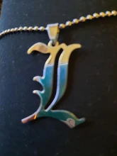 Chain Necklaces Jewelry-Accessories Pendant Beads Death Note Cosplay Lawliet English-Letter