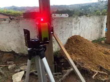 Clubiona-Nivel láser 3D de líneas, certificado CE, con batería de 5200 mah y líneas horizontales y verticales, funciona por separado