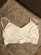 Yoga Fitness las mujeres las niñas deporte de algodón de moda de las mujeres Bra Tops transpirable deportes Yoga correr Sujetador Deportivo